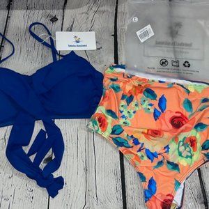 Two Piece High Waist Bikini